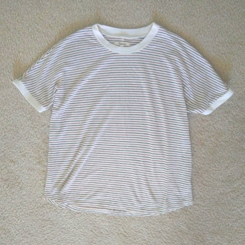 Madewell Striped Crewneck Tee